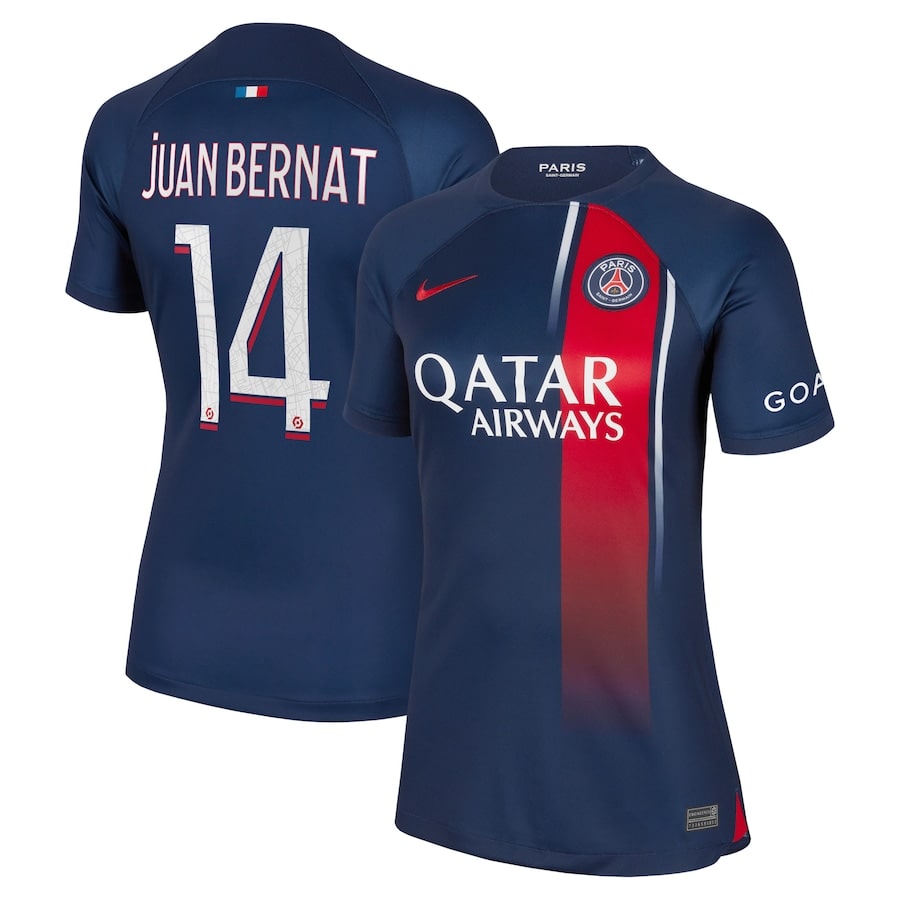 Maillot PSG Domicile 2023 2024 Femme Juan Bernat (1)
