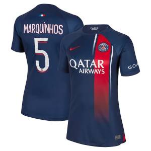 PSG Home Shirt 2023 2024 Women Marquinhos (1)