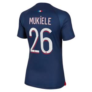 Maillot PSG Domicile 2023 2024 Femme Mukiele (2)
