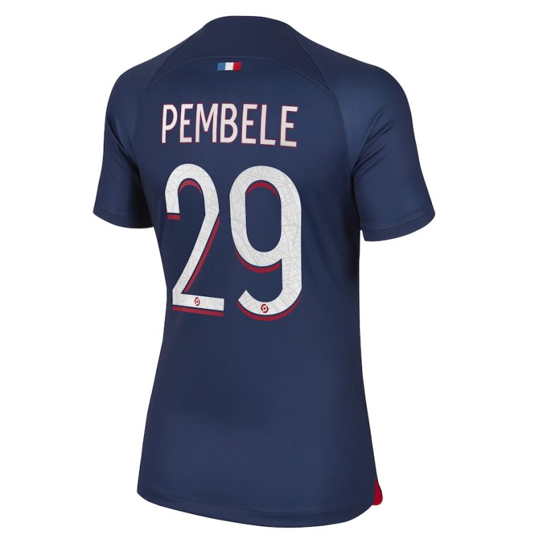 Maillot PSG Domicile 2023 2024 Femme Pembele (2)