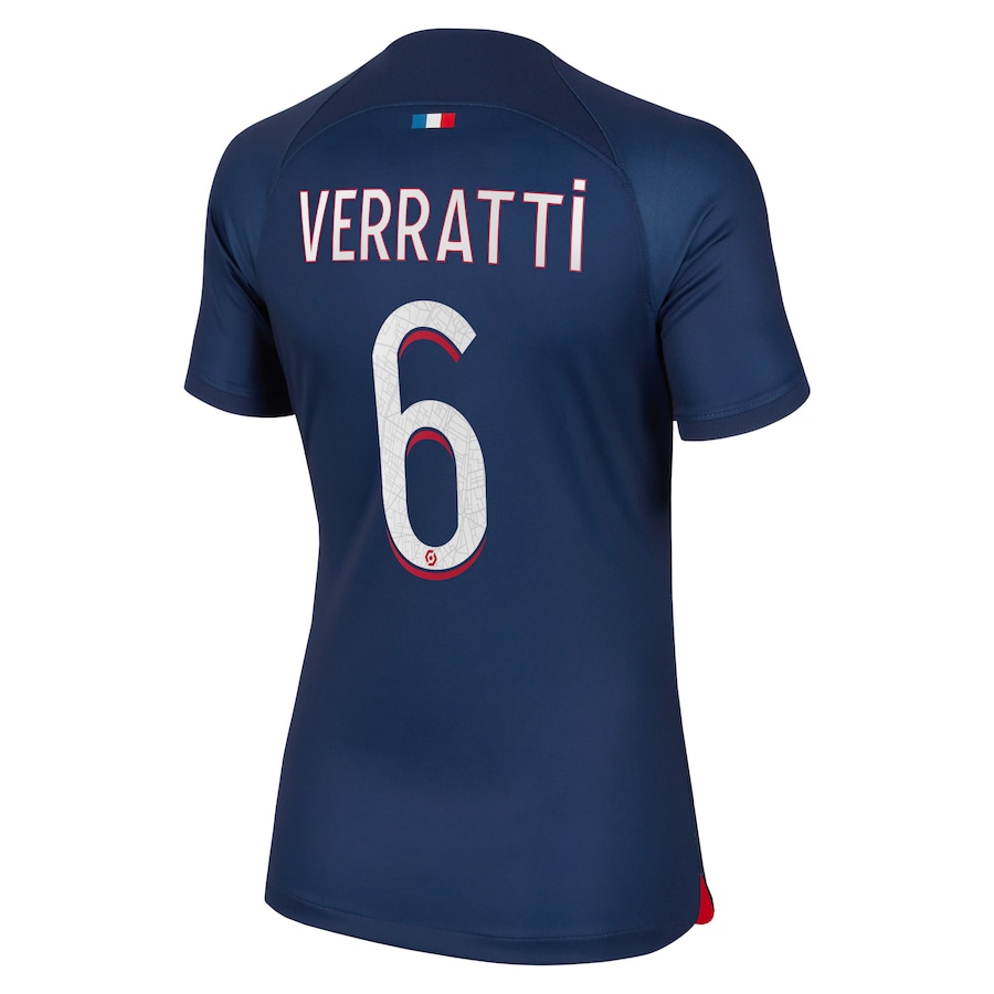 Maillot PSG Domicile 2023 2024 Femme Verratti (2)
