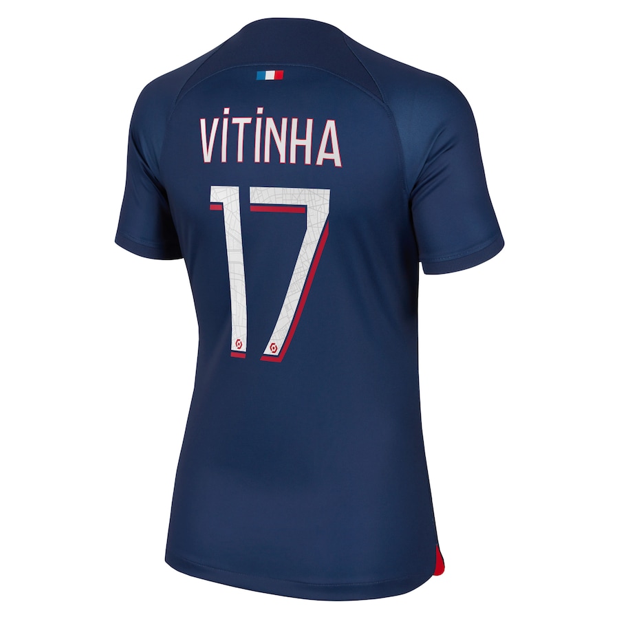 Maillot PSG Domicile 2023 2024 Femme Vitinha (2)