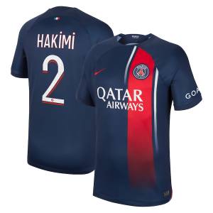 Maillot PSG Domicile 2023 2024 Hakimi (1)