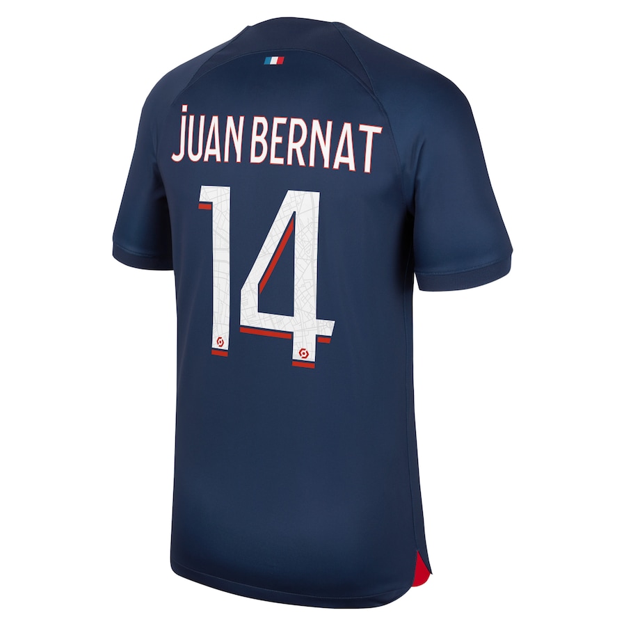 Maillot PSG Domicile 2023 2024 Juan Bernat (2)