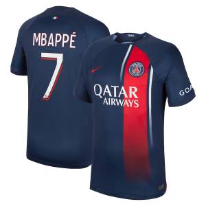 Maillot PSG Domicile 2023 2024 Mbappé (1)