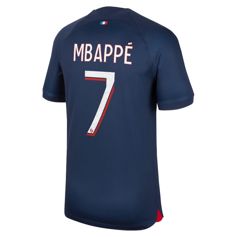 PSG Home Shirt 2023 2024 Mbappé (2)