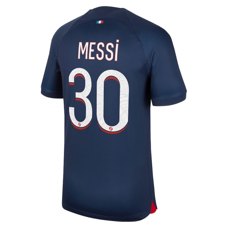 Maillot PSG Domicile 2023 2024 Messi (2)