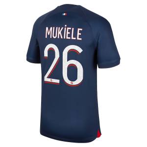 PSG Home Shirt 2023 2024 Mukiele (2)