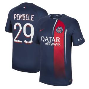 Maillot PSG Domicile 2023 2024 Pembele (1)
