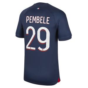 Maillot PSG Domicile 2023 2024 Pembele (2)