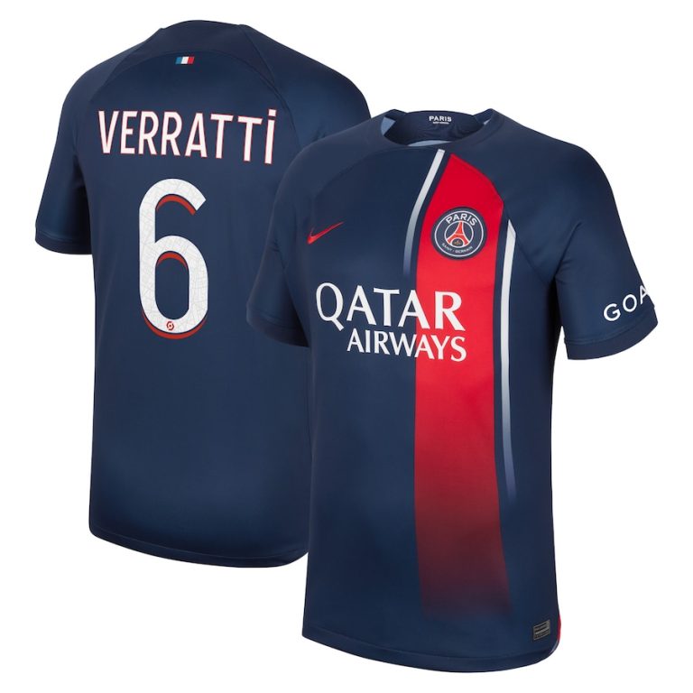 PSG Home Shirt 2023 2024 Verratti (1)