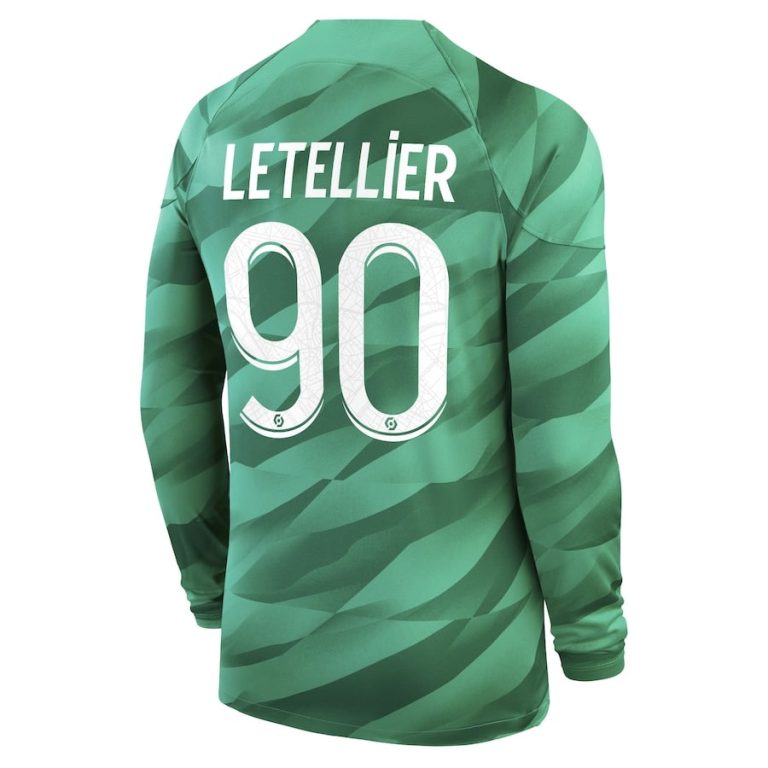 PSG Home Goalkeeper Jersey 2023 2024 Letellier (2)