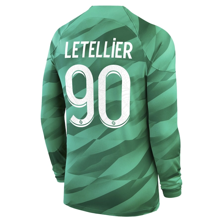 Maillot PSG Domicile Gardien 2023 2024 Letellier (2)
