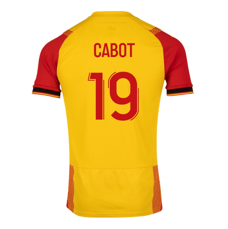 Maillot RC Lens Domicile 2023 2024 Cabot (1)