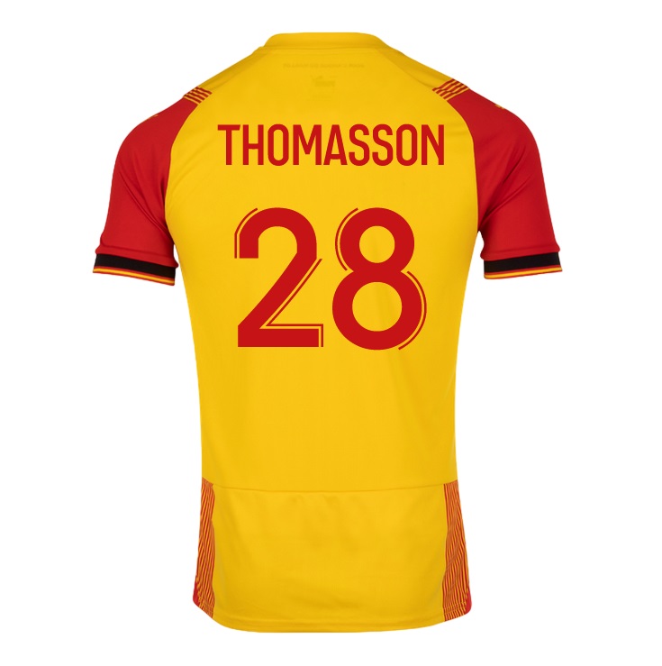 Maillot RC Lens Domicile 2023 2024 Thomasson (1)