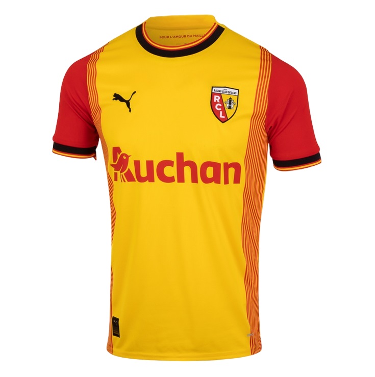 RC Lens Home Jersey 2023 2024(1)