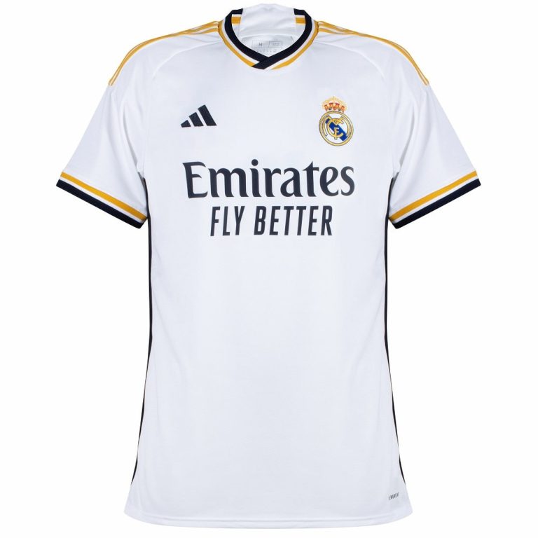 Real Madrid Conjunto Niño Camiseta y Pantalón Primera Equipación de la  Temporada 2023-2024 - Bellingham 5 - Replica Oficial con Licencia Oficial -  Niño (2 Años) : : Moda