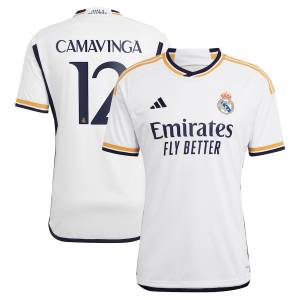 Real Madrid Home Shirt 2023 2024 Camavinga (1)