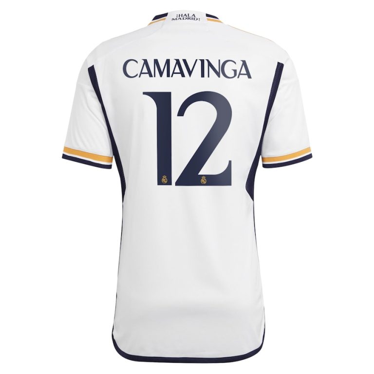 Real Madrid Home Shirt 2023 2024 Camavinga (2)