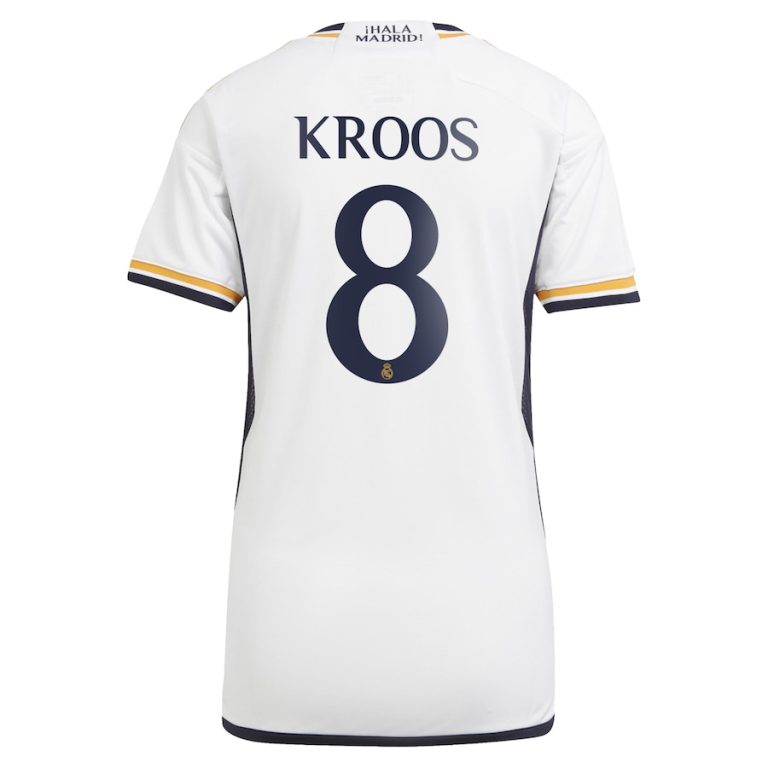 Real Madrid Home Shirt 2023 2024 Woman Kroos (2)