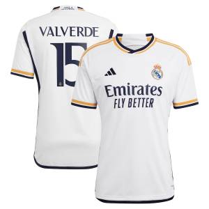 Maillot Real Madrid Domicile 2023 2024 Valverde (1)