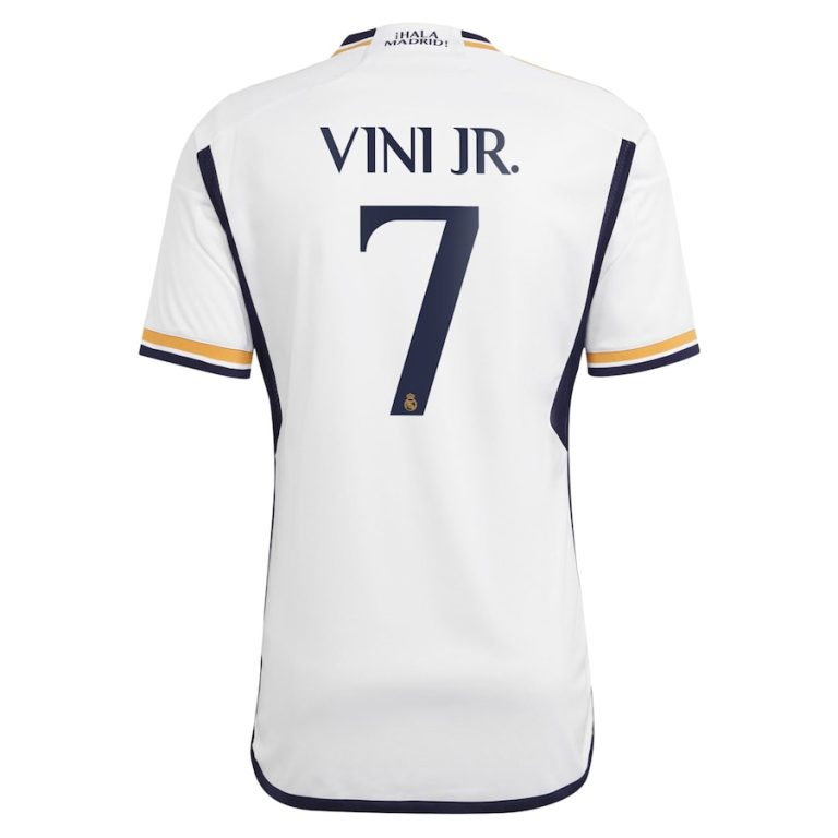 Real Madrid Home Child Kit Shirt 2023 2024 Vini Jr FSPRO