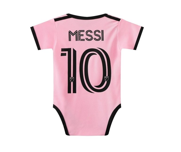 Inter Miami MESSI baby bodysuit (1)