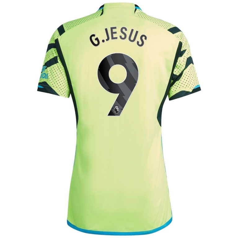 Arsenal Away Shirt 2023 2024 G.Jesus (2)