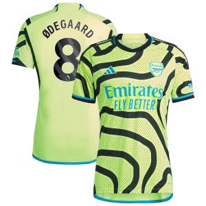 Arsenal Away Shirt 2023 2024 Odegaard (1)