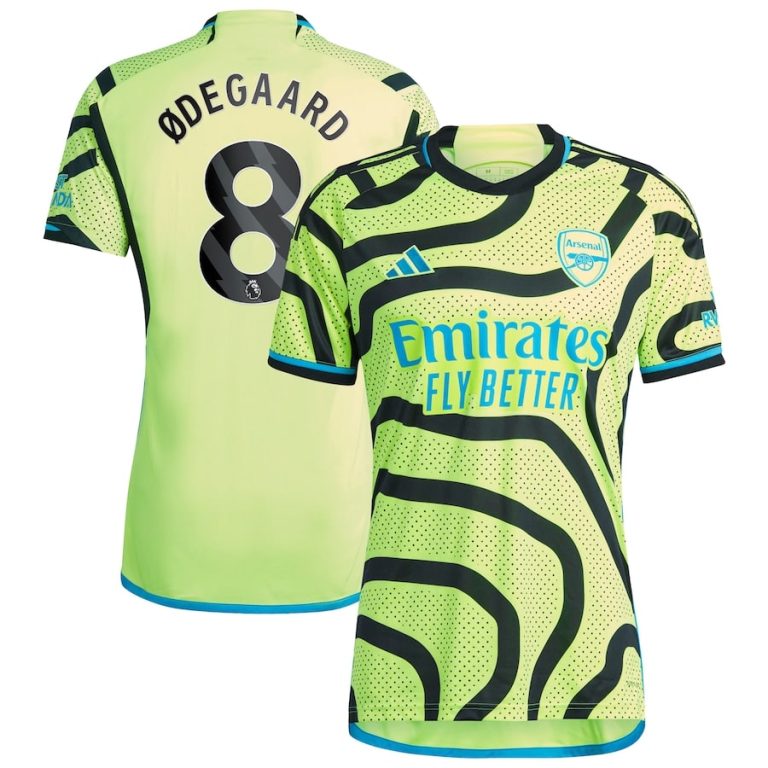 Arsenal Away Shirt 2023 2024 Odegaard (1)