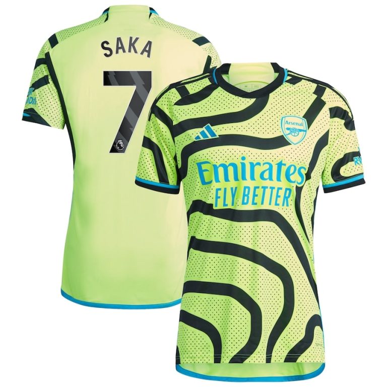 Arsenal Away Shirt 2023 2024 Saka (1)
