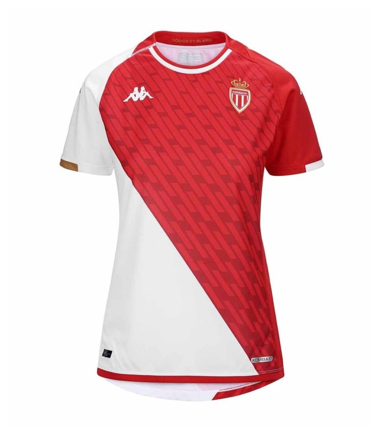 As Monaco Home Shirt 2023 2024 Woman (1)