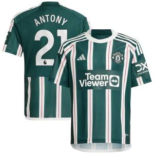Maillot Enfant Manchester United Extérieur 2023 2024 Antony (1)