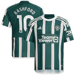 Maillot Enfant Manchester United Extérieur 2023 2024 Rashford (1)