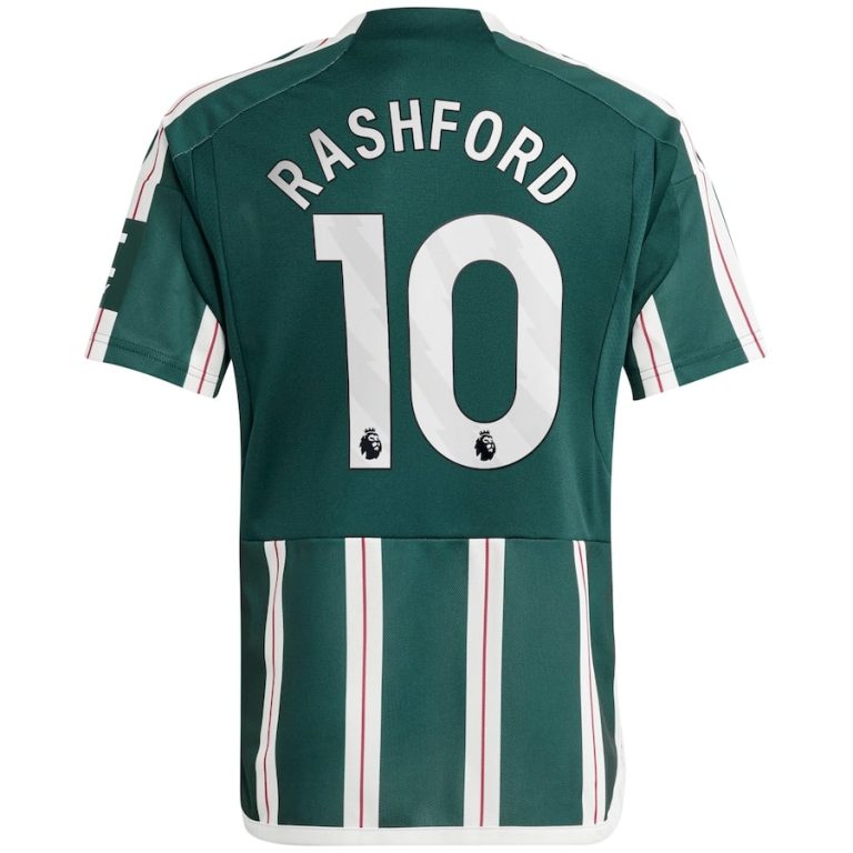 Maillot Enfant Manchester United Extérieur 2023 2024 Rashford (2)