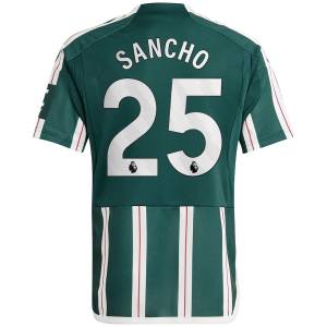 Maillot Enfant Manchester United Extérieur 2023 2024 Sancho (2)