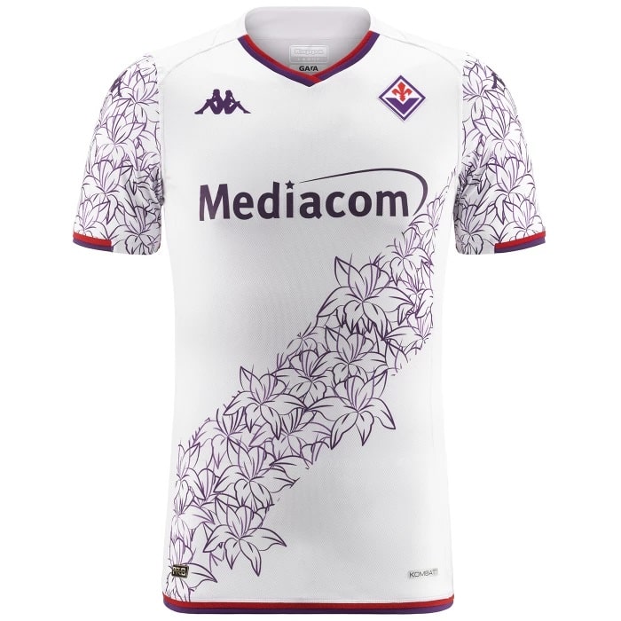 Fiorentina Away Shirt 2023 2024 Foot Soccer Pro