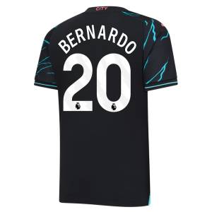 Manchester City Third Kit Child Shirt 2023 2024 Bernardo (1)