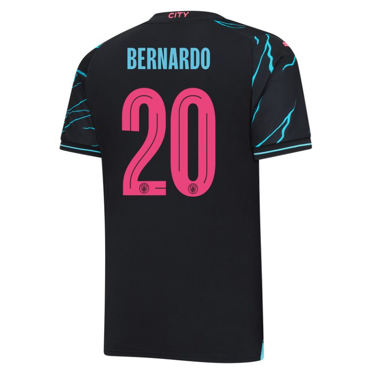 Manchester City Third Kit Child Shirt 2023 2024 Bernardo (2)