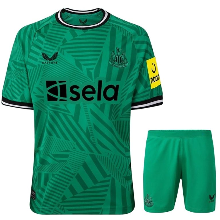 Newcastle 2023 2024 Away Kids Kit Shirt (1)
