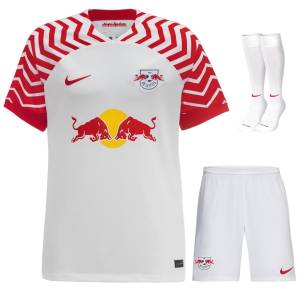 RB Leipzig 2023 2024 Home Kids Kit Shirt (1)
