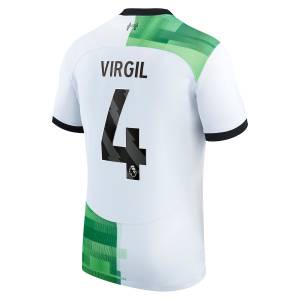 Liverpool Away Shirt 2023 2024 Virgil (2)