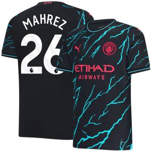 Maillot Manchester City 2023 2024 Third Mahrez (1)