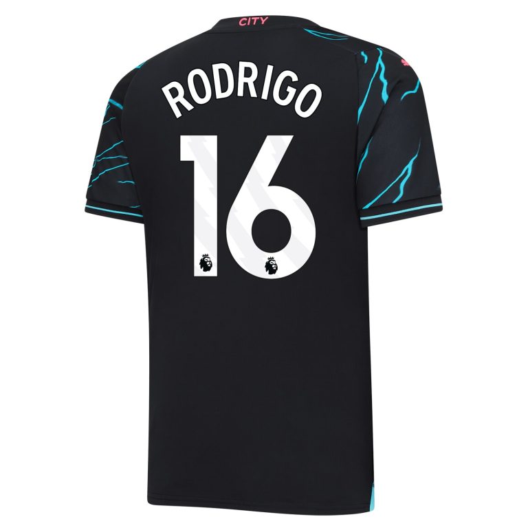 Maillot Manchester City 2023 2024 Third Rodrigo (2)