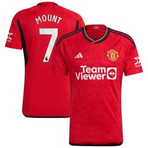 Manchester United Home Jersey 2023 2024 Mount (1)