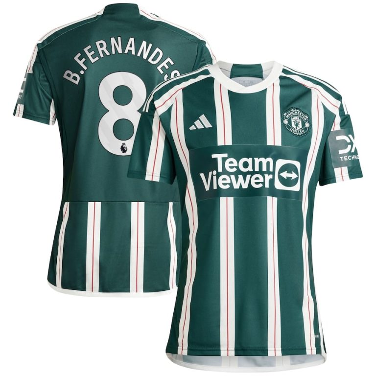 Manchester United Away Shirt 2023 2024 B. Fernandes (1)