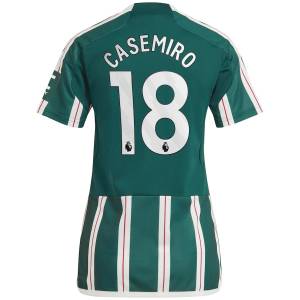 Maillot Manchester United Extérieur 2023 2024 Femme Casemiro (2)