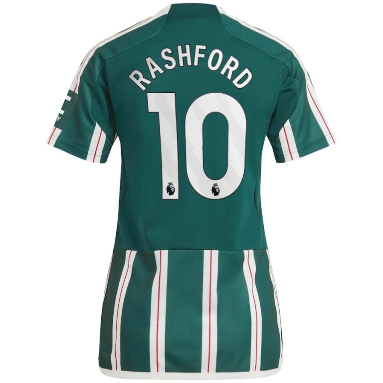 Maillot Manchester United Extérieur 2023 2024 Femme Rashford (2)