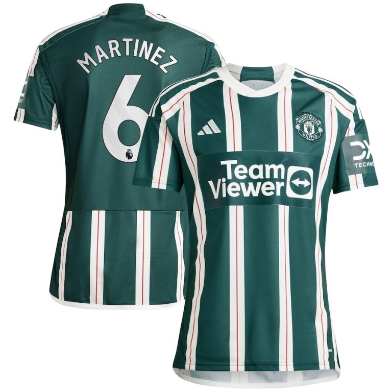 Maillot Manchester United Extérieur 2023 2024 Martinez Foot Soccer Pro