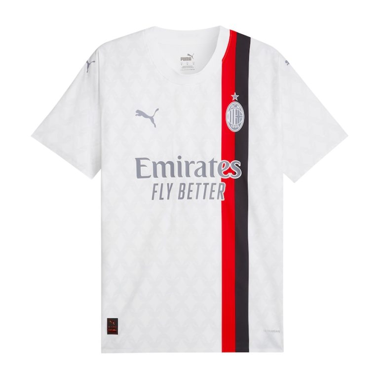 Camiseta AC Milan 2023 2024 Partido Visitante Fútbol de pie profesional